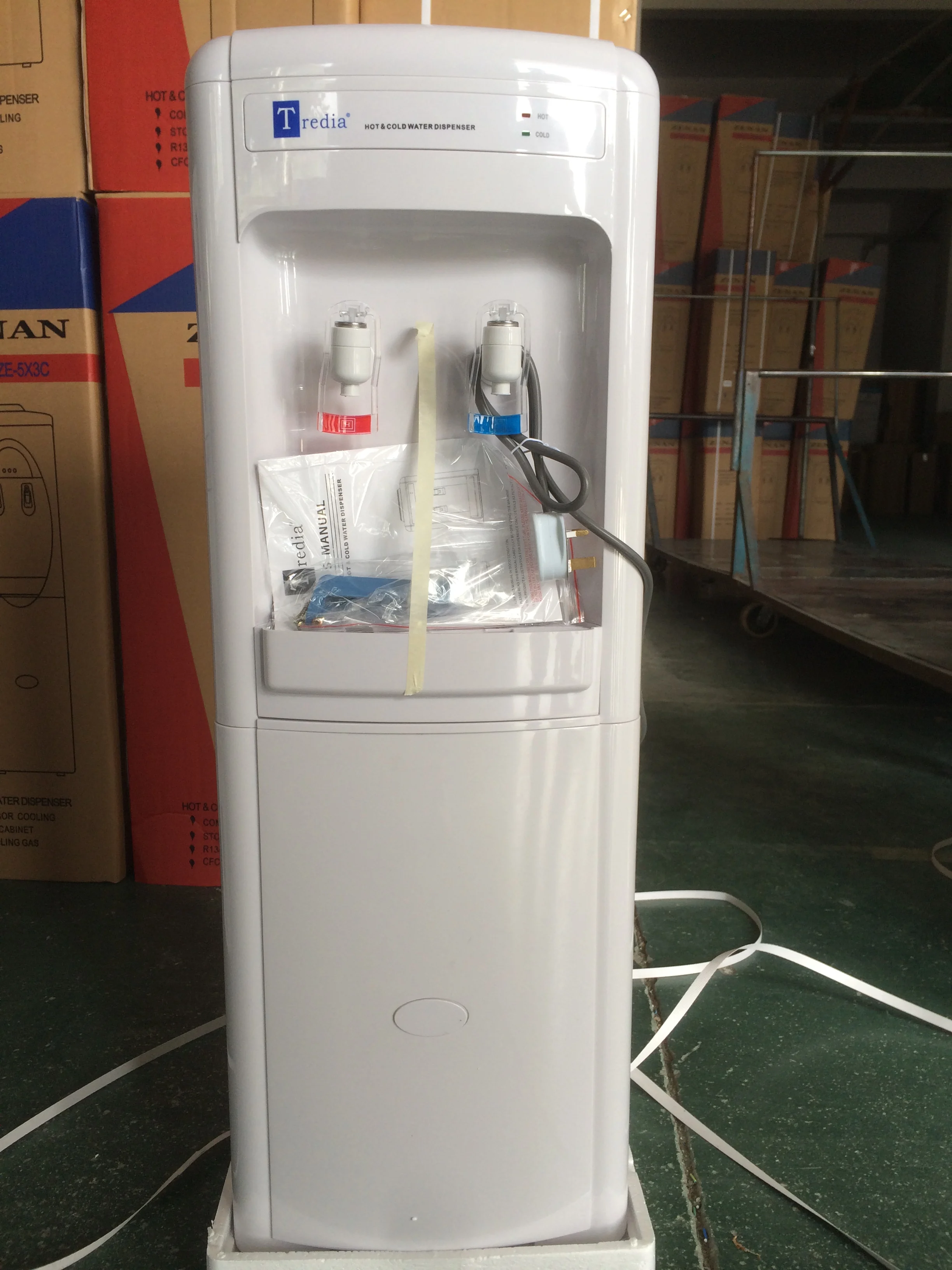 Hot&cold Danfu Compressor Cooling Water Dispenser Refrigerator LB-LWB1 ...