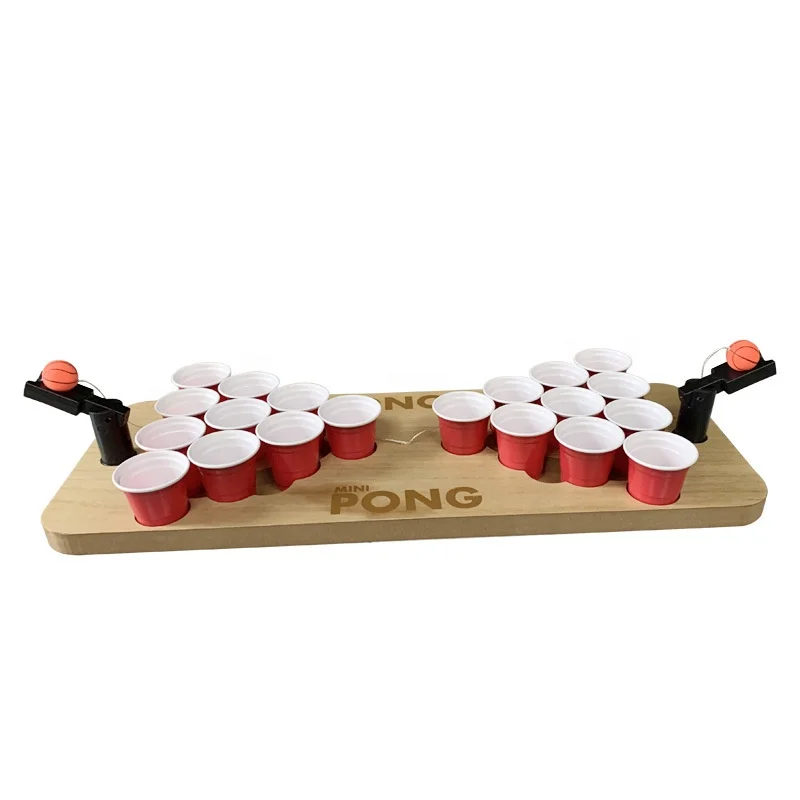 Customized Table Top Ping Pong Game Set Buy Wood Tabletop Game