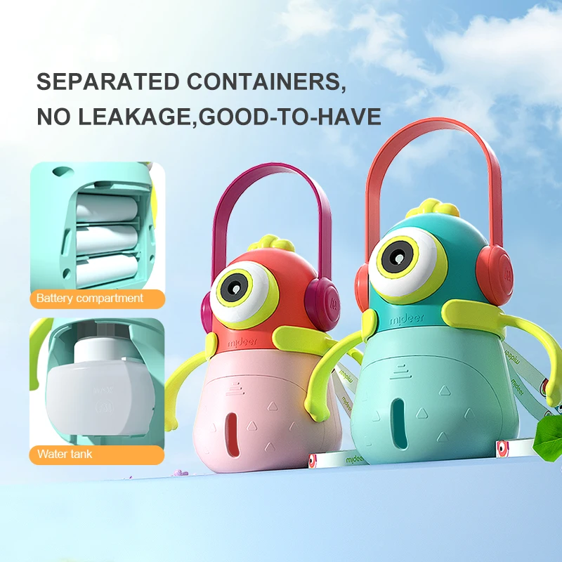 Машинка Mideer с пузырьками Детские Портативные электрические игрушки для безопасности детей полностью самоэлектрическая Водонепроницаемая игрушка мальчиков и