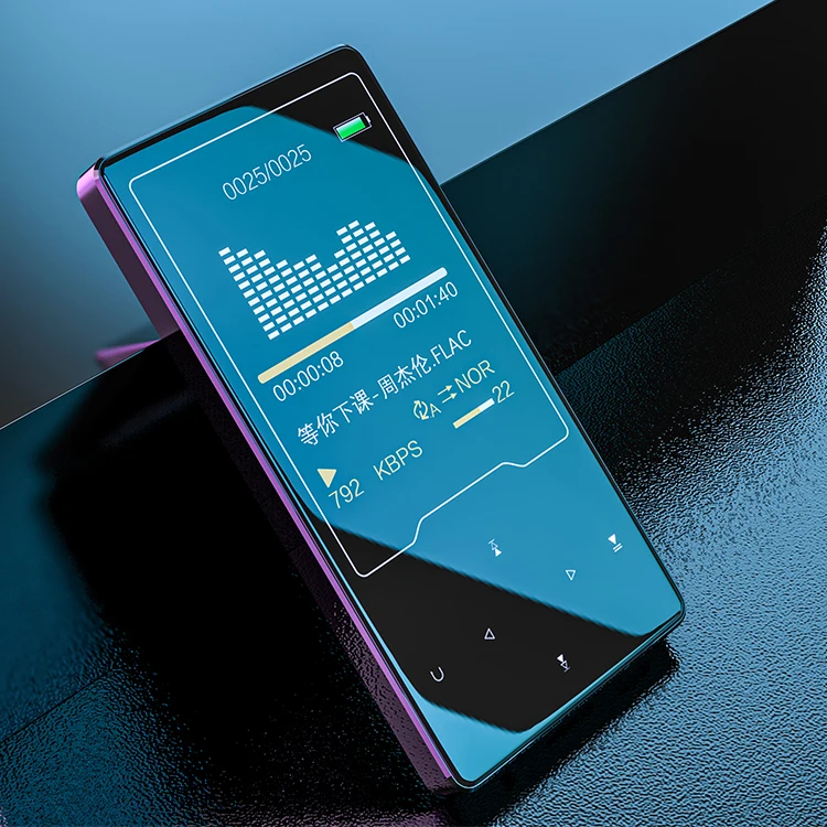Logo Customization RUIZU D08 Video Bangla Songs 2.4 Inch Tft Touch Button Screen Movie Download Free MP3 Music Player