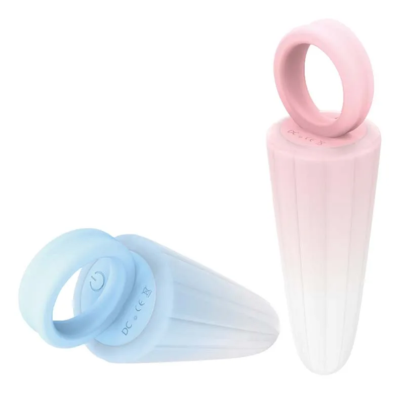 10-Mode Vibrator in Ice Cream Shape for Lesbian Pleasurable Fun Sexy Female Masterbating Love Egg Sex Toy for Women