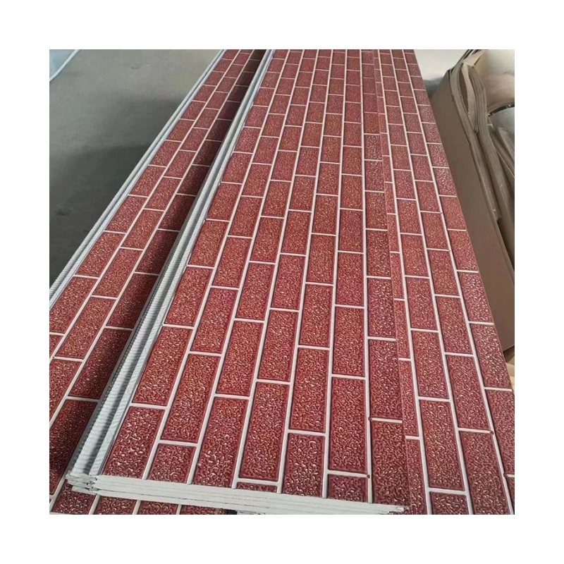 16mm Factory price Polyurethane insulation sandwich panel PU foam wall board panel exterior wall panels for house decoration