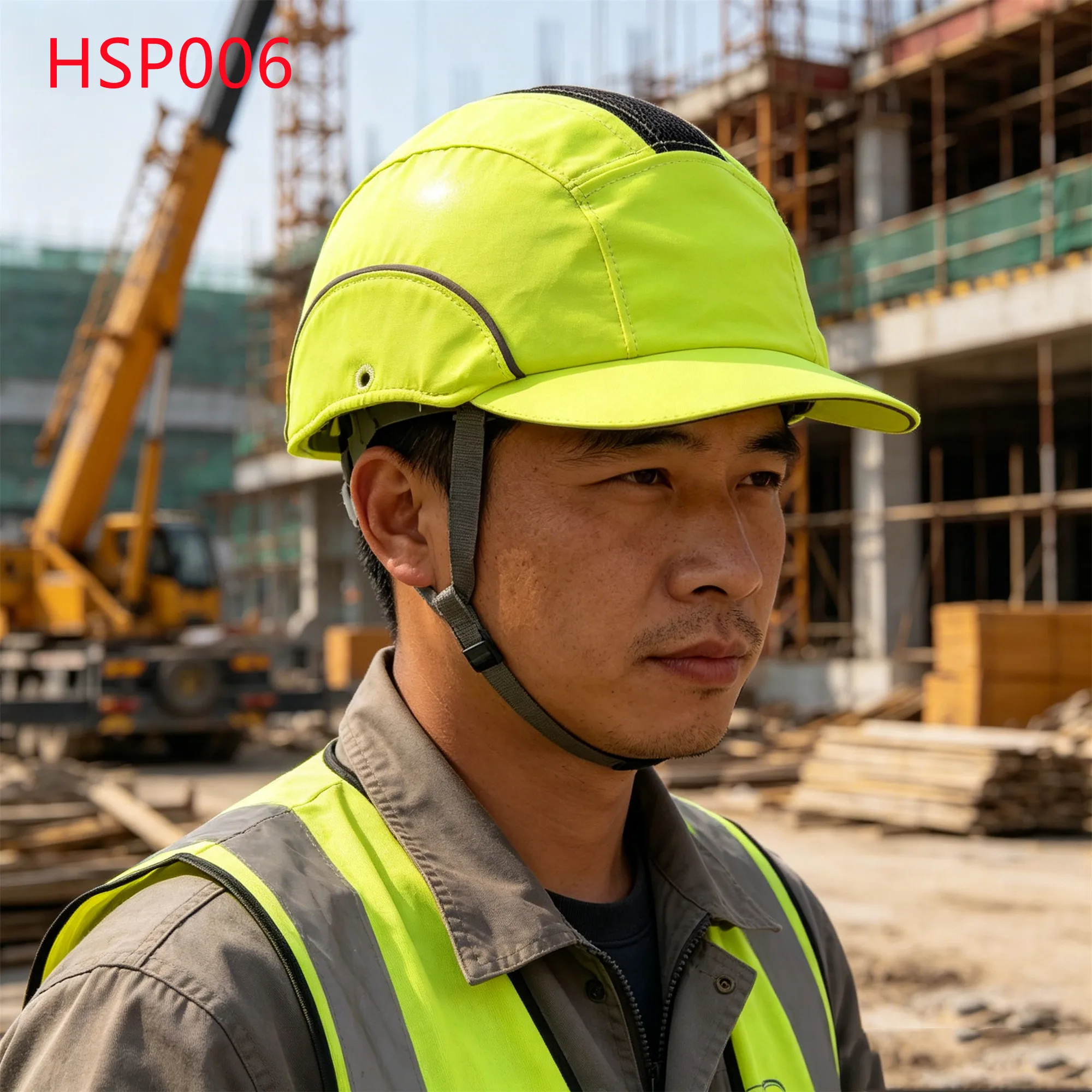 LXG,narrow Space Operation Fluorescent Yellow Bump Caps Furniture Assembly Unisex Anti-collision ABS Safety Helmets HSP006