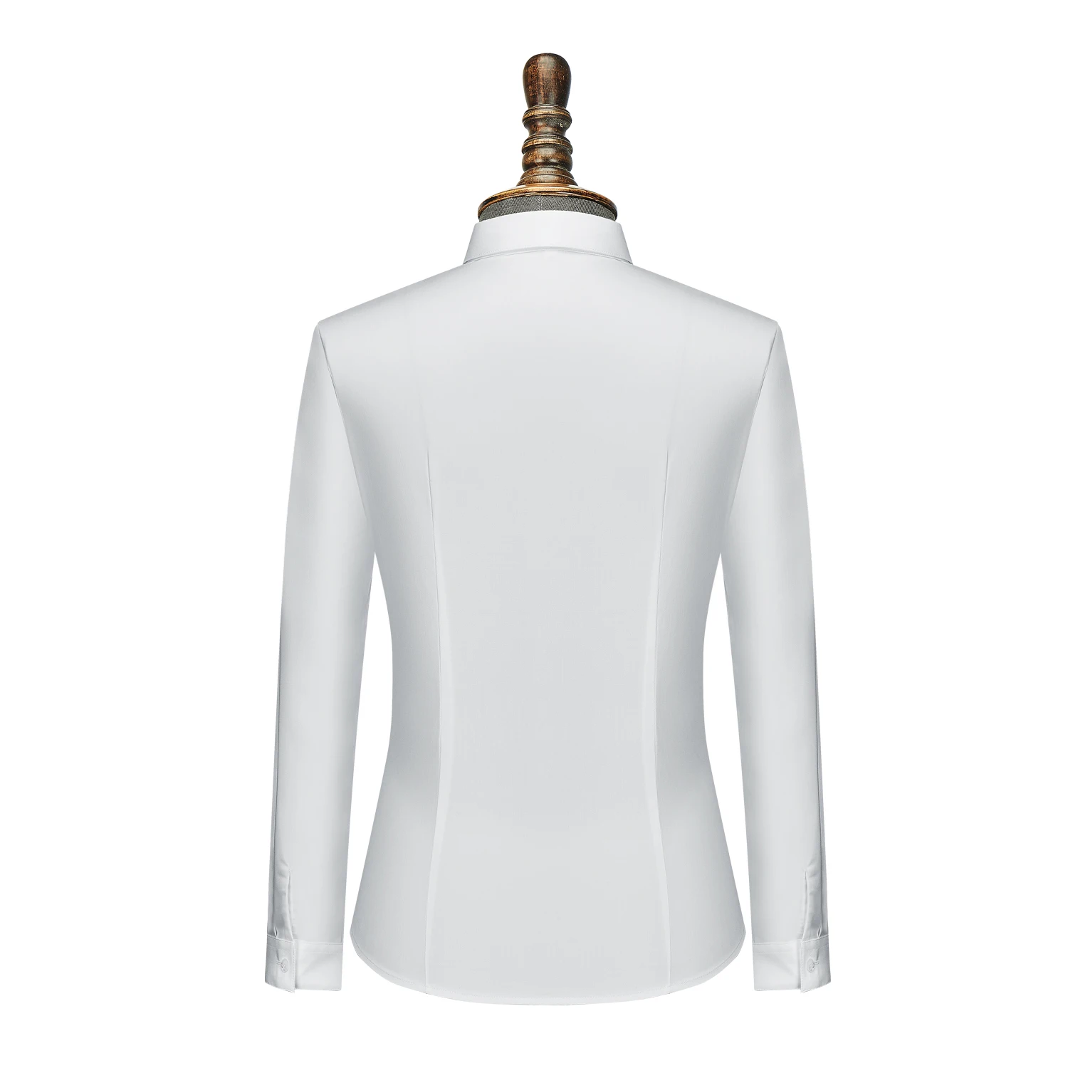 Custom Dress Shirts Formal With Logo High Quality White Shirts Casual Long Sleeve Business Workwear 