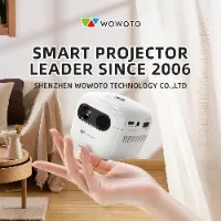 WOWOTOスマートコンパクトLEDプロジェクター 家庭用 Android 13搭載