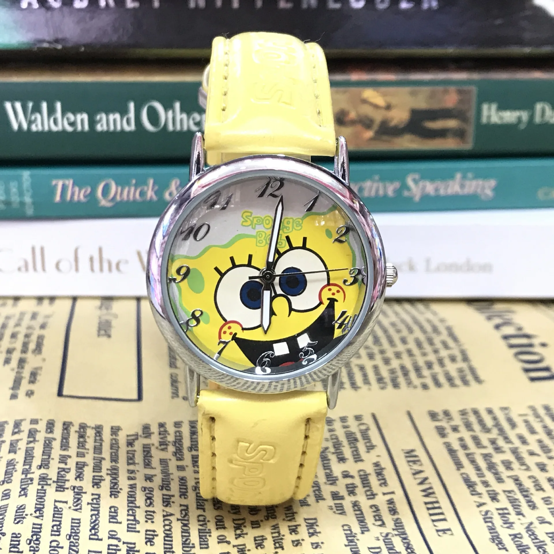 spongebob wrist watch