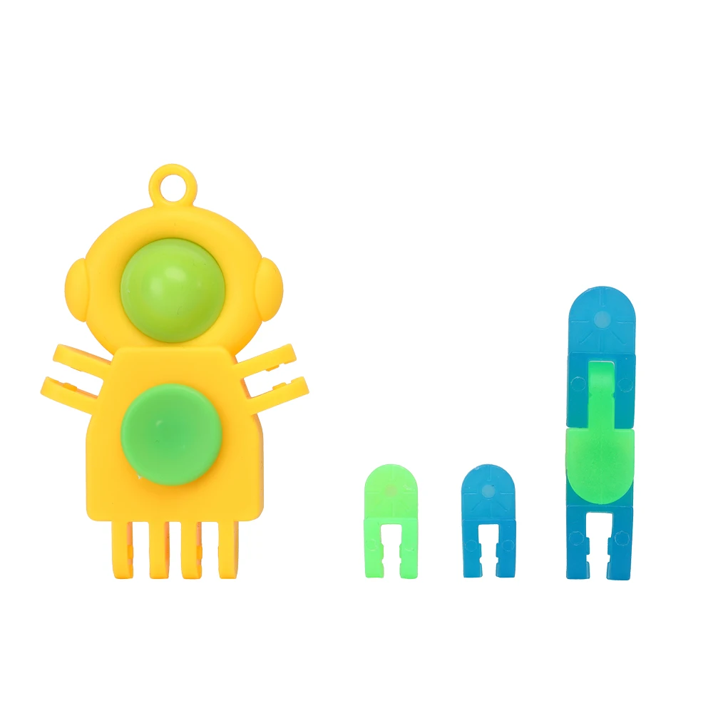 Factory Price Mechanical Robot Chain Fidget Toys Luminous Mechanical Gyroscope Stress Relief Toy Desk Toy for Kids and Adults