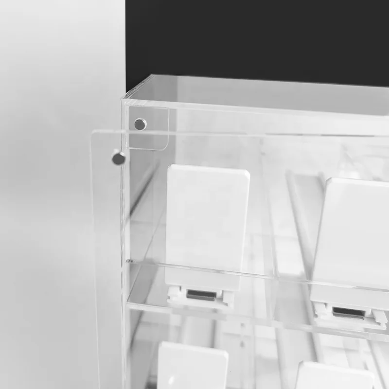 Auto Feed Products Spring Loaded Counter Shelf Cigarette Pusher Acrylic ...