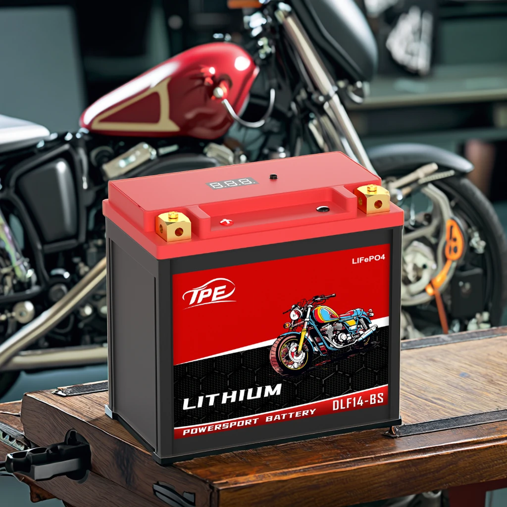 Wholesale Price Car Lithium Starting Battery 12.8V 6Ah  Lifepo4 Motorcycle Battery Lifepo4