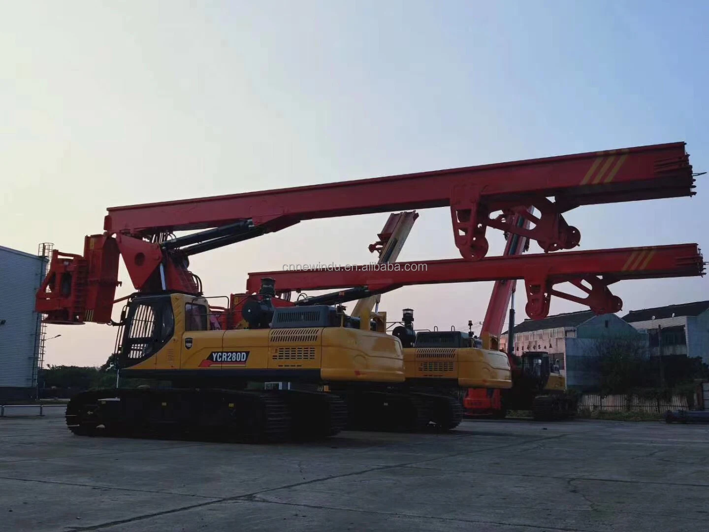 Rotary Drilling Rigs Hydraulic Diesel Engine Ycr280d Piling Machinery ...