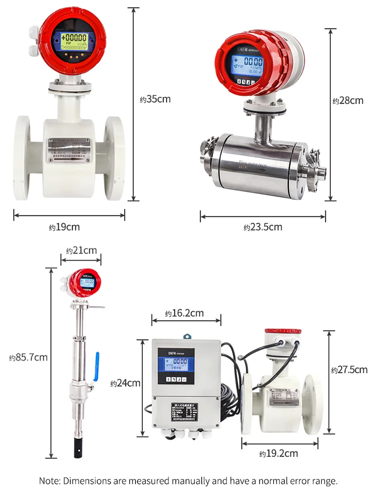Factory Online Sewage Magflow Flow Meter Manufacturers