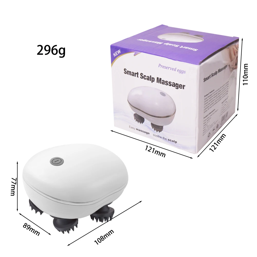 Smart Scalp Massager - Portable Heated Head Massage Brush