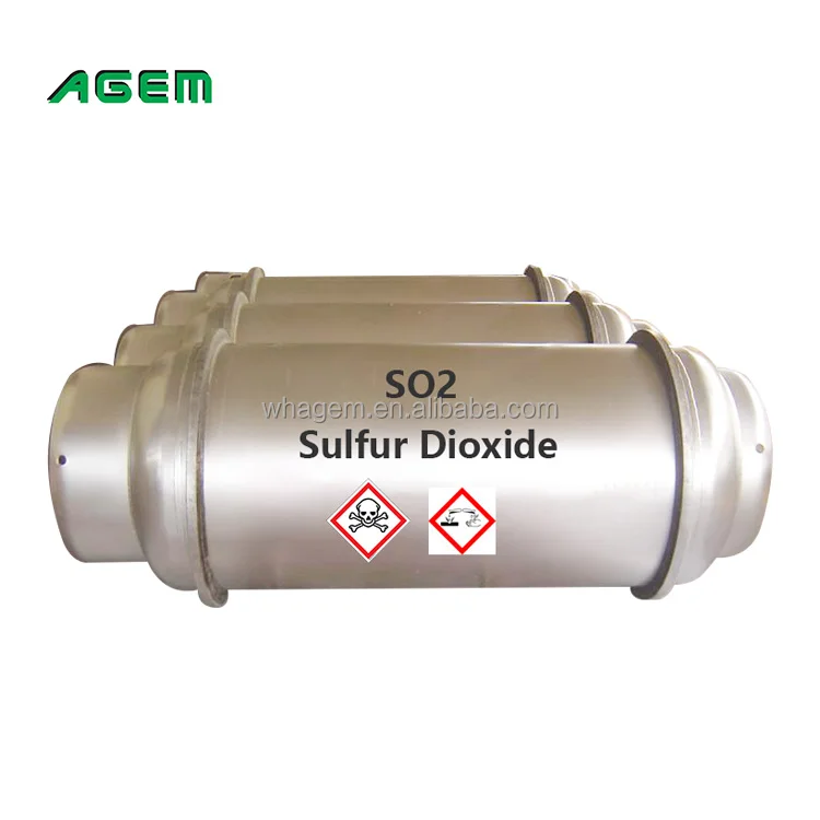 99.9% Liquid SO2 Gas - Sulfur Dioxide Price with Cylinders