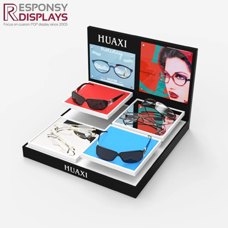 Оптовая продажа, магазин оптических очков, Настольная стойка для очков, акриловая подставка для очков