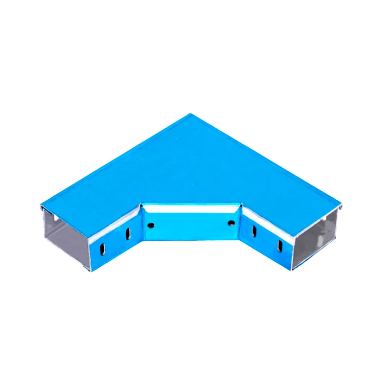 Powder Coating Elbow Solid  Horizontal 90 Degrees Bends Through Cable Tray