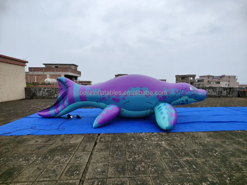 Custom Inflatable Laying Dragon PVC Mosasaur Model for Sale | Perfect ...