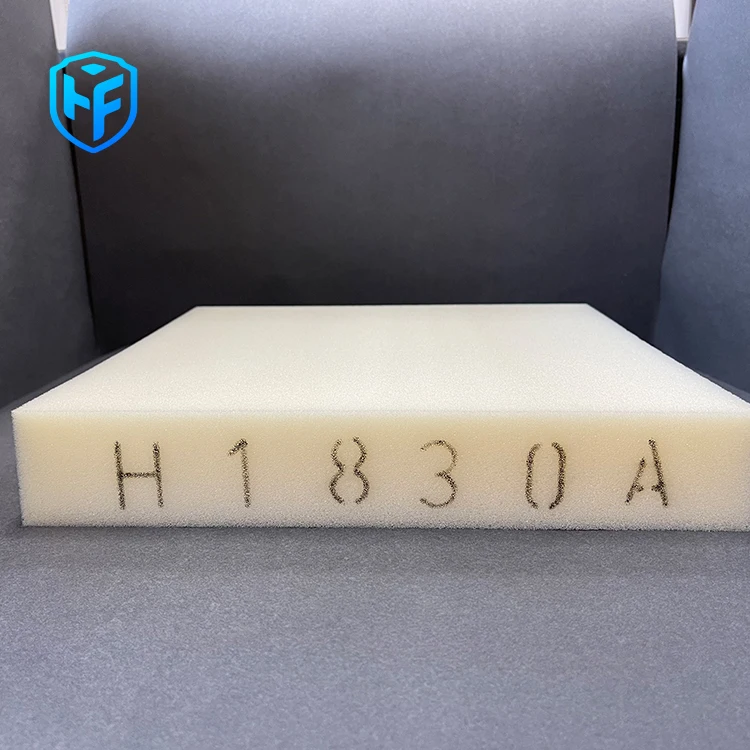 Customized Size White Foam Block Foam Cut High Density Block Foam