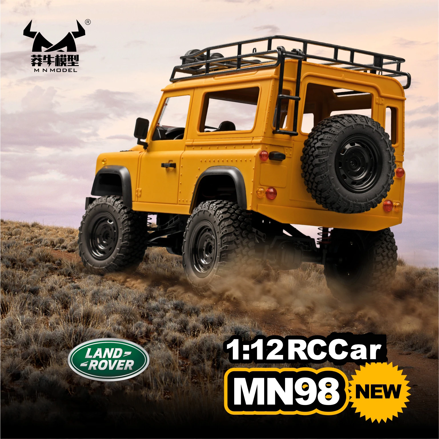 4WD 1/12 Scale Off-road Vehicle LandRover Defender D90 Model RC Climbing Cars 2.4Ghz 8Km/H Remote Control Toys Cars Hobby Gifts