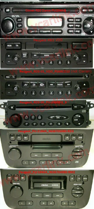 Factory Car Radio Upgrading Module USB SD Blue-tooth AUX Kit for Peugeot Citroen