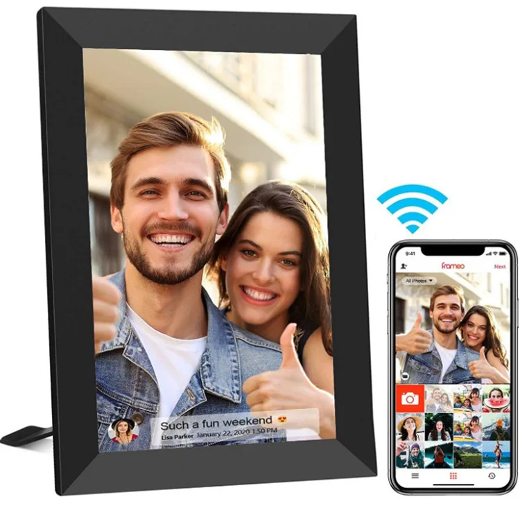 10 Inch WIFI Digital Photo Frame 10.1 Inch FHD 1280*800 Android Wifi Digital Photo Frame with Free Download Mp4 hd Movies