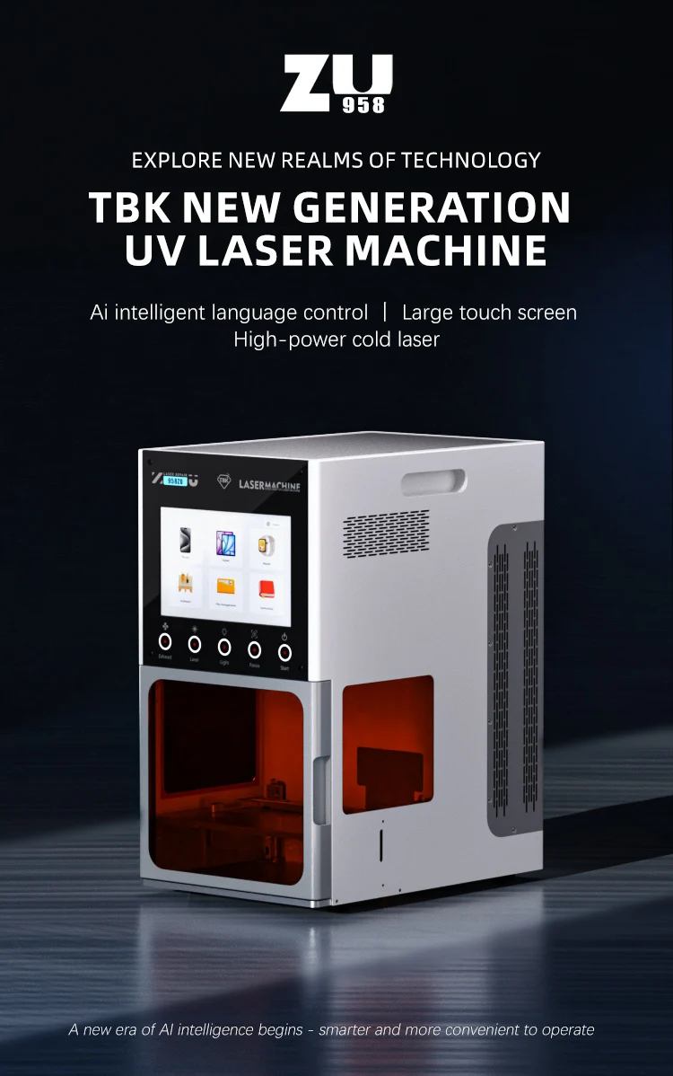 TBK 958Z UV Laser Screen Disassembling Separator Marking Machine