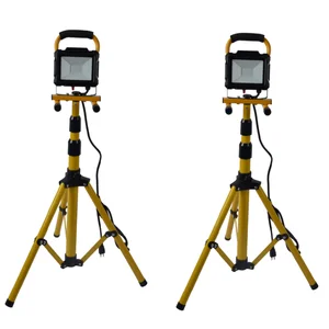 Vertak Foldable Flush Mount Professional Trade Tripod Led Work Light and Stand Working Light