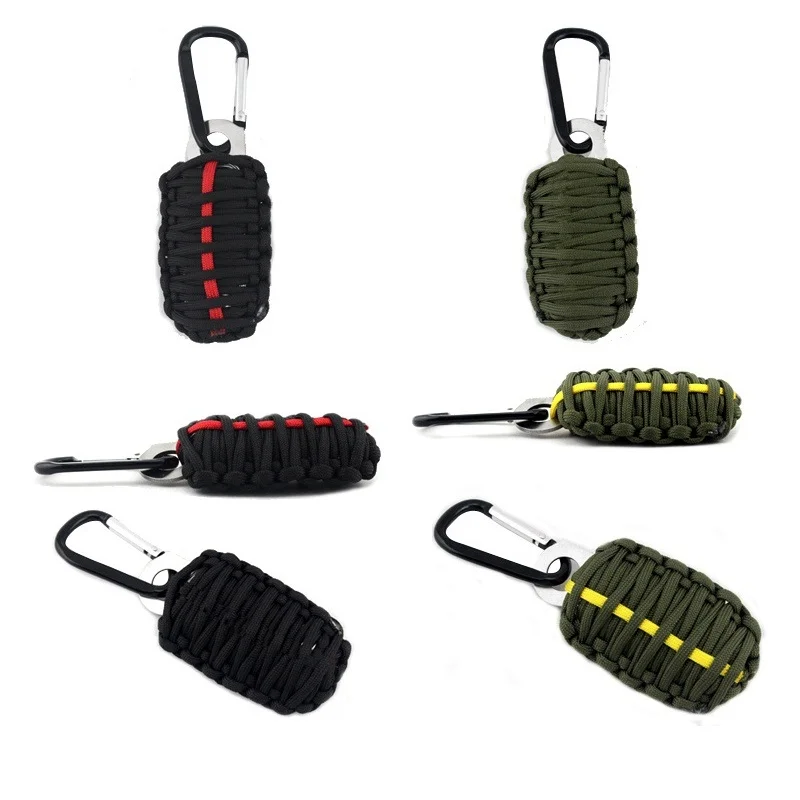 Paracord  Hand Grenade 18 in 1 Outdoor Emergency Kit Hiking Camping Hunting Preparedness Kit