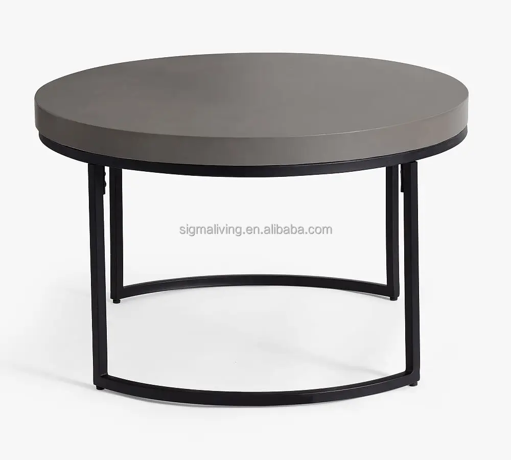 Round Nesting Coffee Tables patio furniture outdoor side table coffee console table