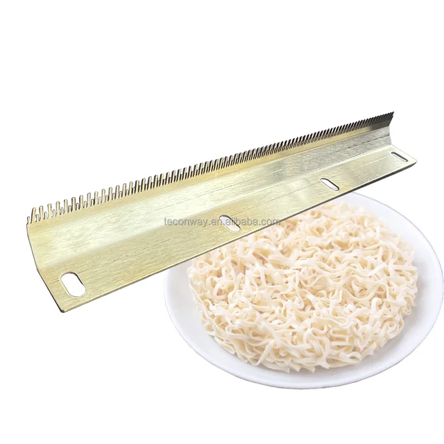 Durable Sharp Harden Ramen Noodle Maker Scraper Slitter for Knife Comb Noodles Machine 6