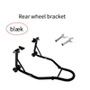 Black - Rear wheel support bracket