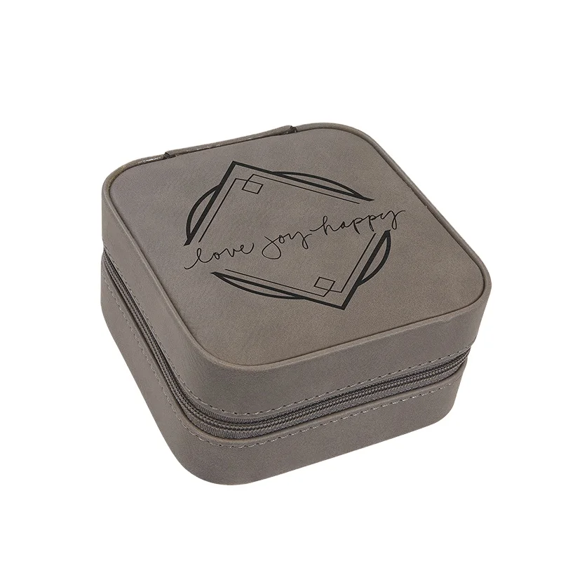 High quality storage box travel case jewelry organizer display for Rings Earrings Necklace