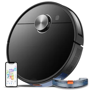 Cross-Border J01 Intelligent Automatic Rechargeable Robot Vacuum Cleaner Voice Control Sweep Suction Drag Integrated Vacuum