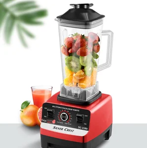 Silver Crest Food Smoothie 3000w Juicer Home Appliances Commercial Multifunctional Mixeur Blender