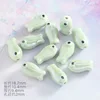 Brotes de soja de peces pequeños galvanizados de cerámica (1 p