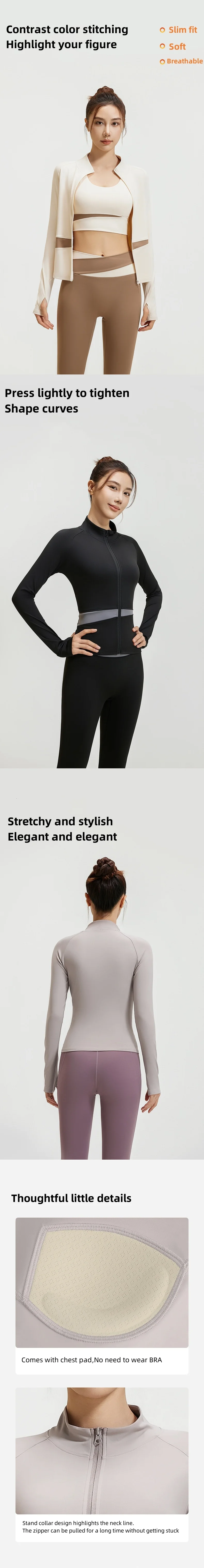 Girl Outer Wear Yoga Ribbed Flare Leg Leggings Jacket Bra Suit 3 Piece yoga conjuntos Fitness Workout Training Sets For Women factory