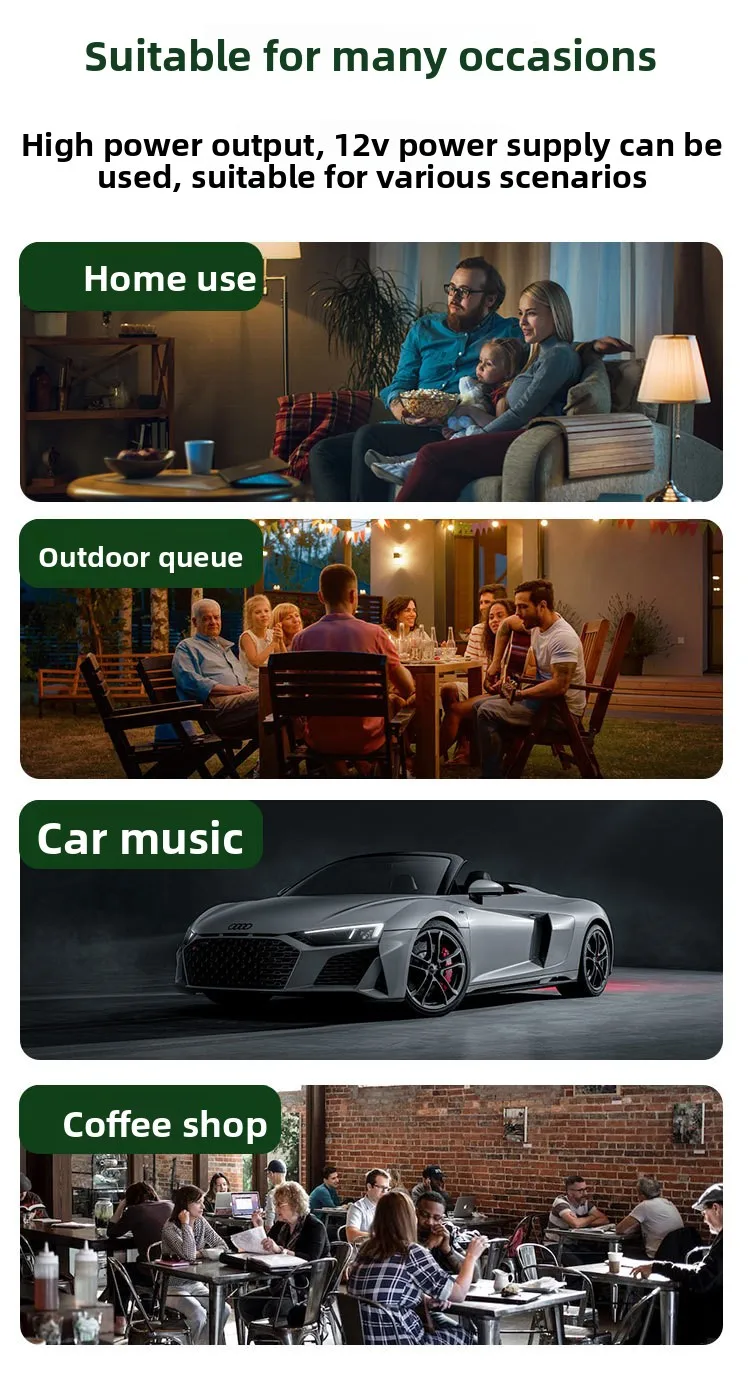 BT-888 Mini 12V Home Amplifier 20W+20W BT Wireless Small Metal Hot-Selling for Foreign Trade Cross-Border