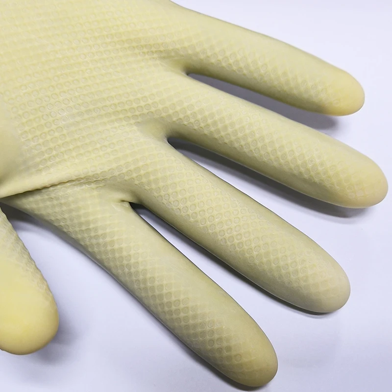 Wiederverwendbare und Waschbare Latex-Gummi-Handschuhe mit Langen rmeln,  Wasser- und Staubdichte Reinigungshandschuhe, 14 Zoll, Luvas, Guantes, CE  2121| Alibaba.com