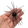 20mm trasparente con scaglie rosse 1 #