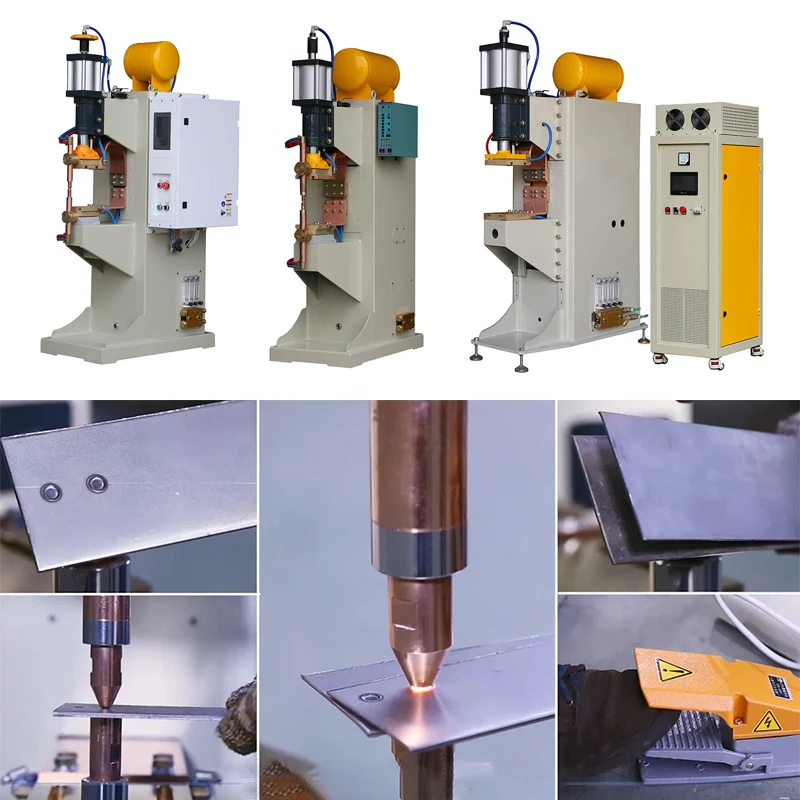 MFDC Spot Automatic Welding Machine Relay Silver Contact Electric Welding Equipment