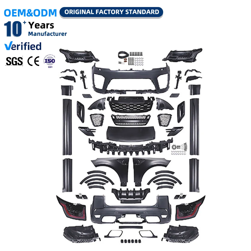 Factory Direct Sale Compliance Certification Replacement Accessories Auto Spare Parts Car Body Kit for Land Rover