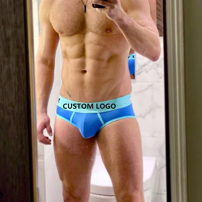 PATON Factory Wholesale Custom Men Boxers Briefs Stretch Cotton Elastic Band Breathable Underwear Men Plus Size Briefs for Men