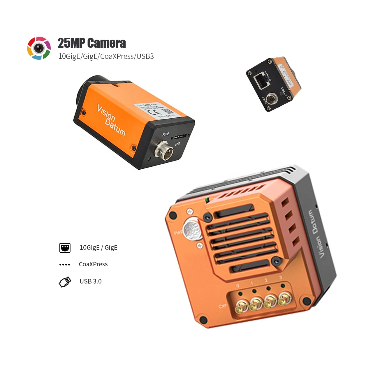 High Resolution GMAX0505 25MP 25fps Camera for Inspection