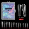 120pcs extension glue nail mold 17