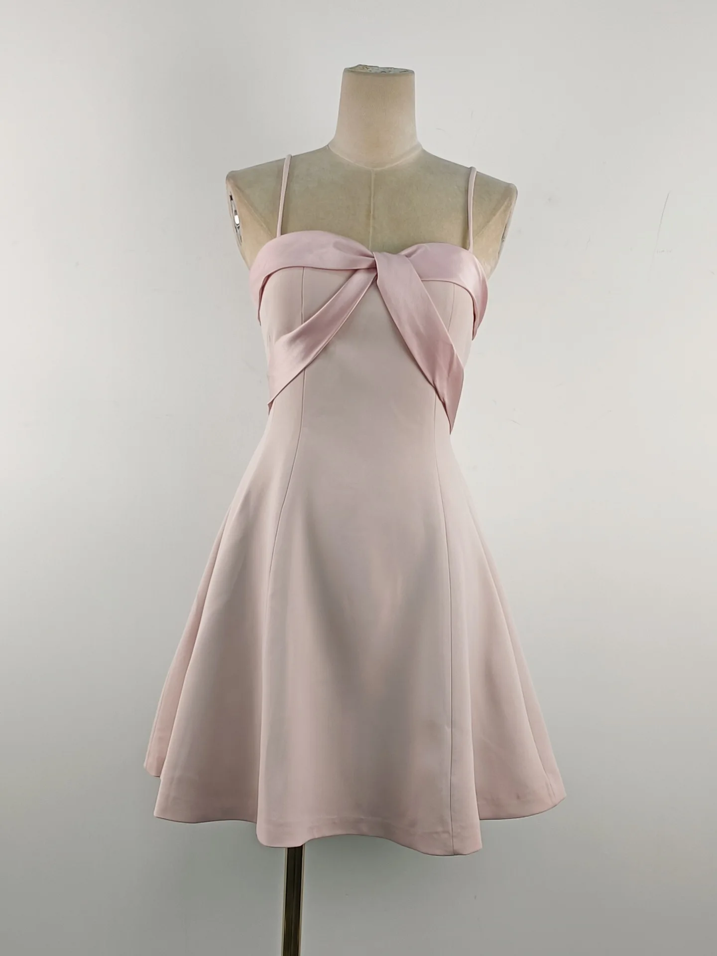 forever 21 pink bow dress Ever New bow shoulder mini dress in pink