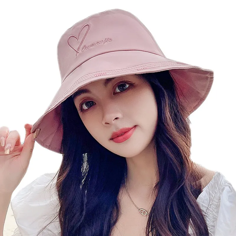 ladies cotton bucket hat