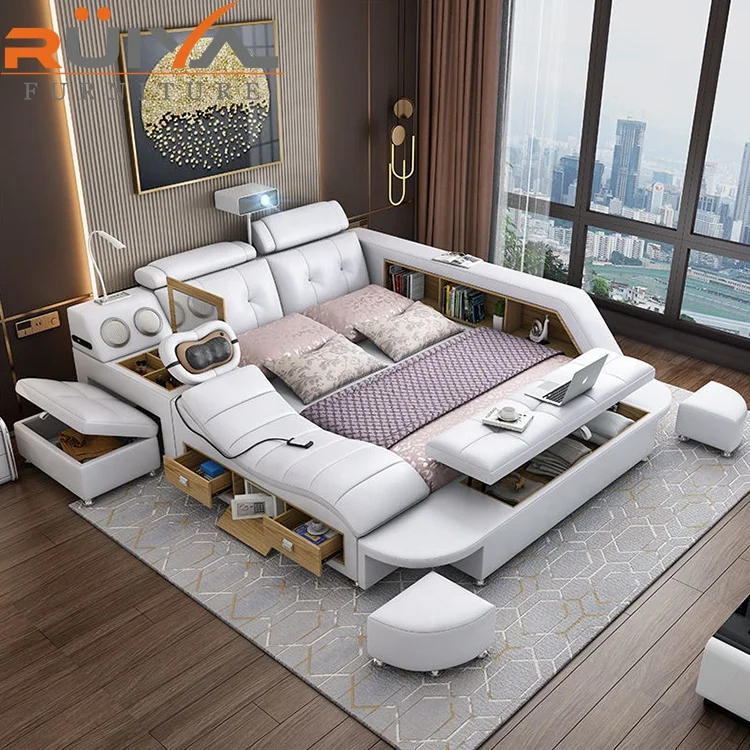 スマートライフモニカ多機能スマートベッドクイーンサイズスマート