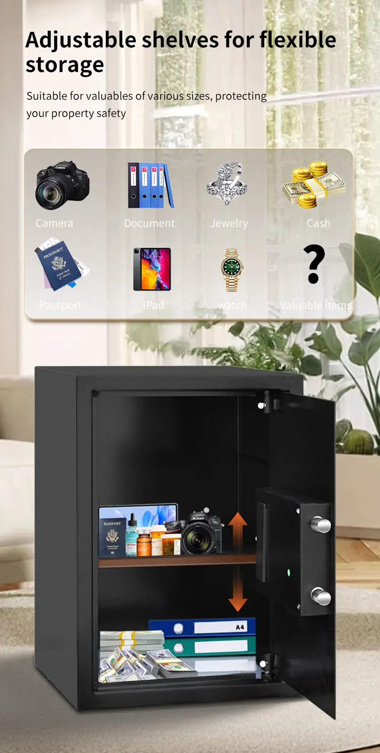 CEQSAFE Mini Digital Security Safe Box Electric Steel Password Locker for Money factory