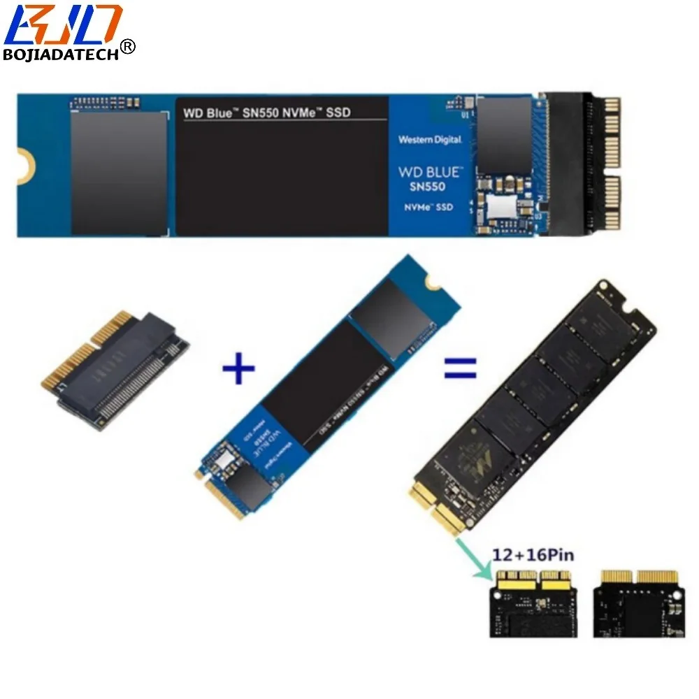 BEYIMEI M.2 NVME SSD Dönüştürme Adaptör Kartı, 12 16 pin - M.2 NGFF M-Key SSD Dönüştürme Kartı
