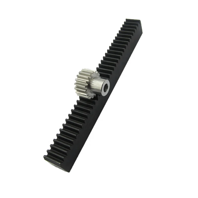 CNC Module 1 Straight Teeth Spur Gear Rack and Gear Pinion