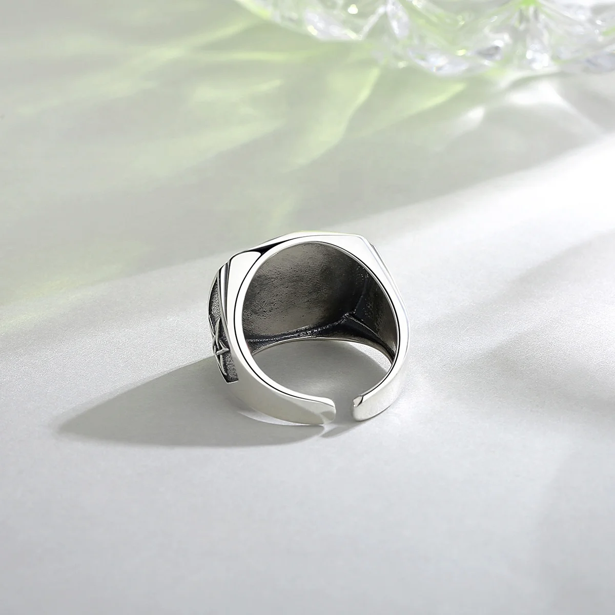 Men's Jewelry - Chunky Ring Open Size Vintage Design